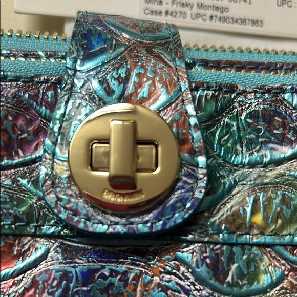 Brahmin Mina Frisky Montego Multicolor Crossbody Bag - Picture 6 of 13